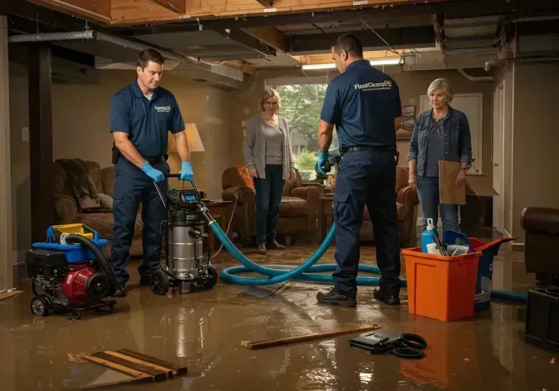 Basement Water Extraction and Removal Techniques process in West Branch, MI